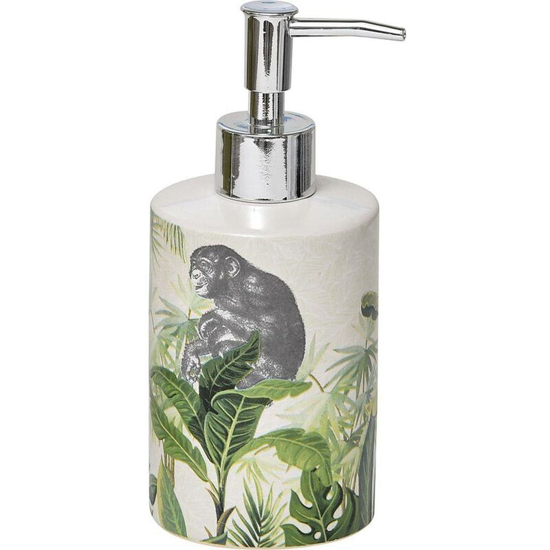 foto del prodotto distributore di sapone rotondo stampato in dolomite 320 ml bonobo tendance