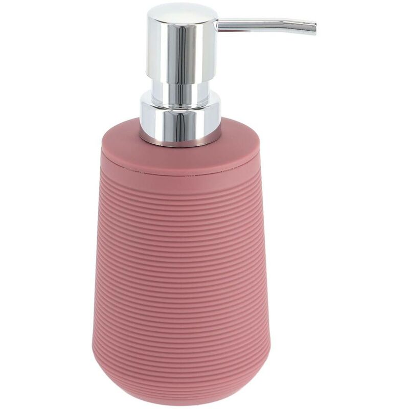 foto del prodotto distributore di sapone striscia abs gomma 270 ml viola tendance