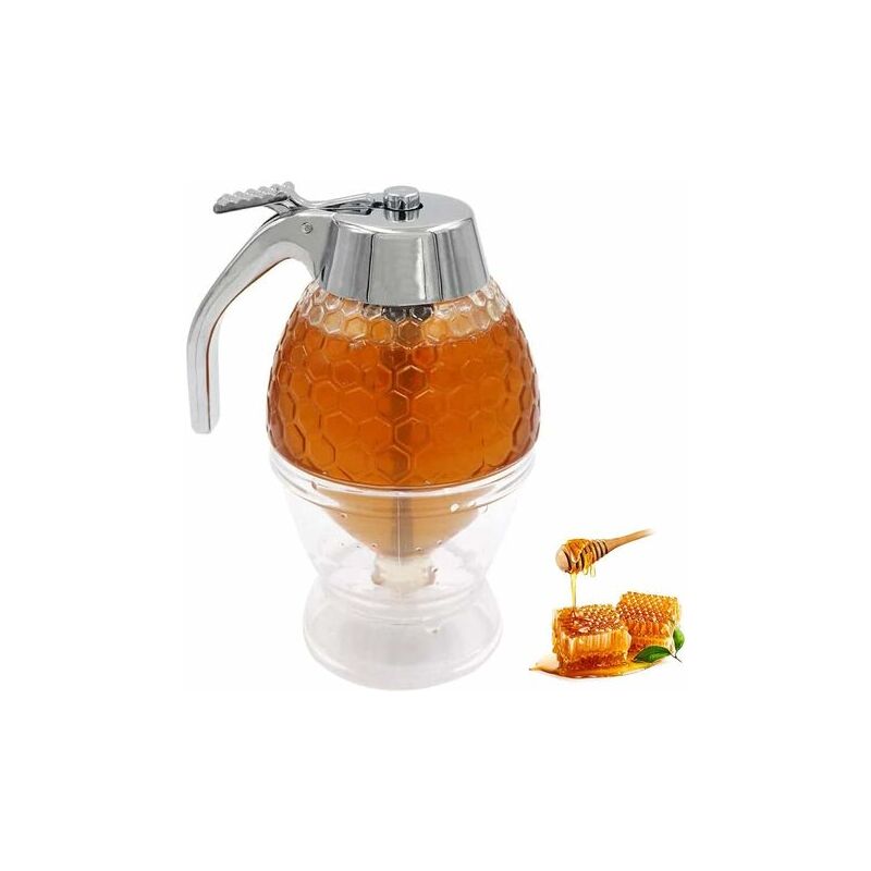 foto del prodotto distributore di sciroppo di succo distributore di sciroppo di miele acrilico
