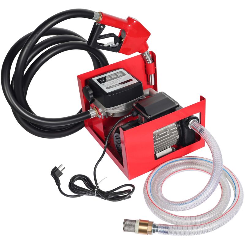 foto del prodotto distributore diesel gasolio con pompa autoadescante 230v 750w 80 l min e pistola