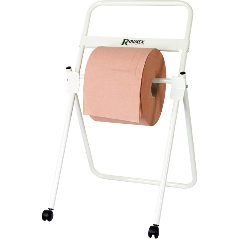 foto del prodotto distributore dispenser carta su treppiede ribimex