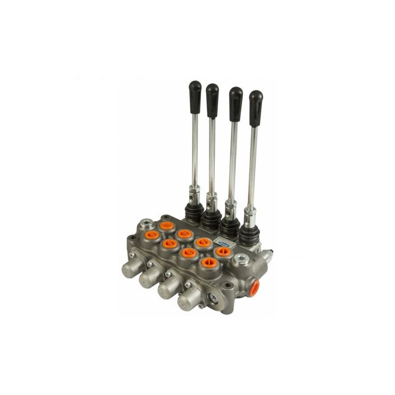 foto del prodotto distributore oleodinamico idraulico a 4 leve leva doppio effetto 3 8 45lt 35866