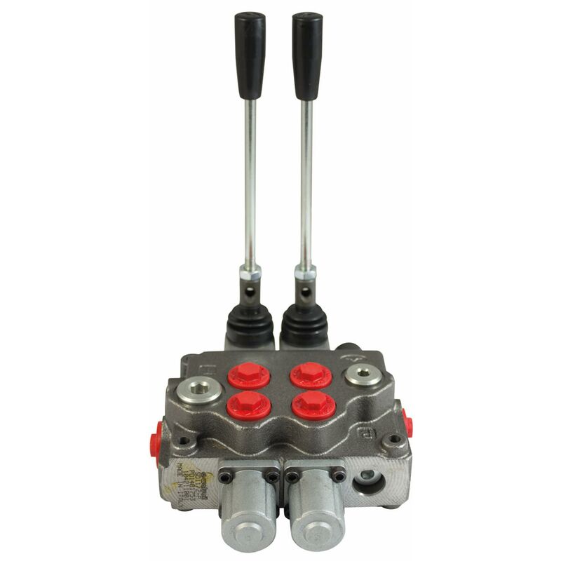 foto del prodotto distributore oleodinamico walvoil sd11 con 2 leve doppio effetto 70l