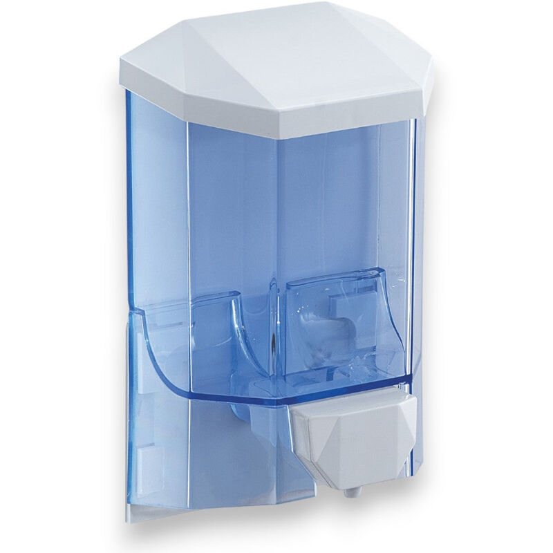 foto del prodotto distributore sapone liquido 450 ml in resina per bagno
