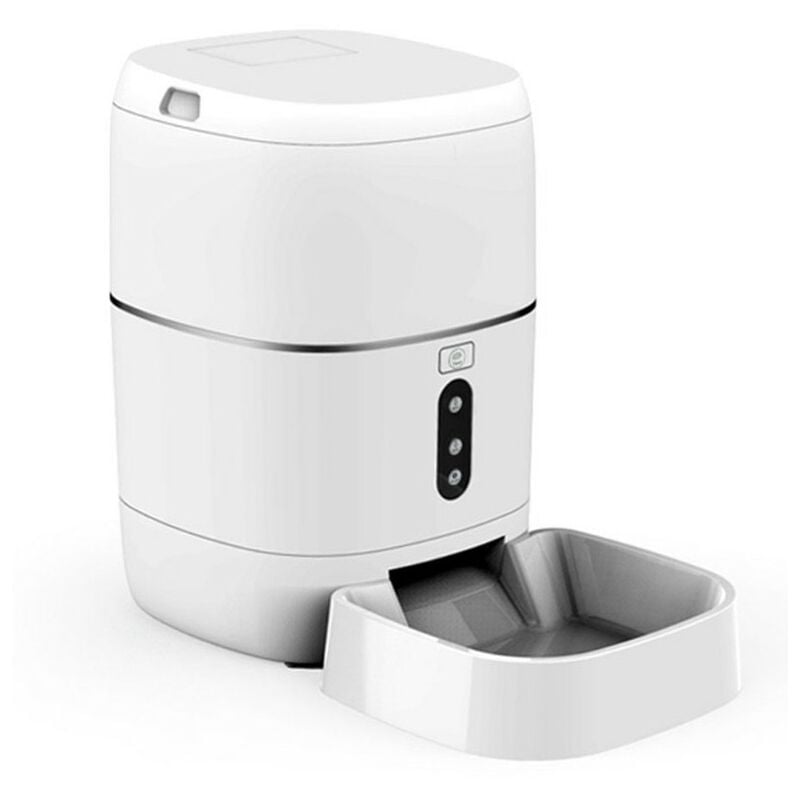 foto del prodotto distributore smart wifi di cibo per animali domestici tuya