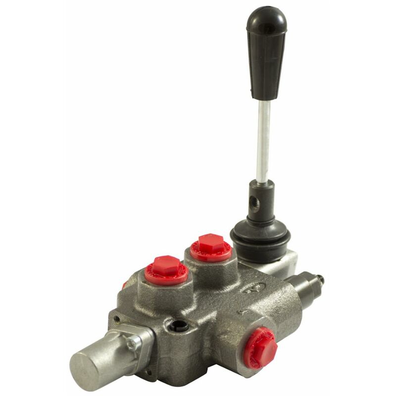 foto del prodotto distributore walvoil sd4 a 1 leva doppio effetto con tacca in posizione 40l