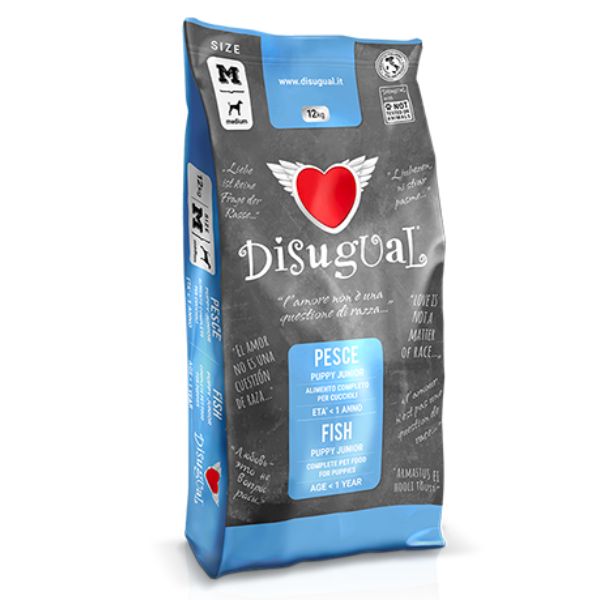 foto del prodotto disugual adult medium pesce 12 kg croccantini per cani 1 ordine scegli lo sconto bzr5 bzr20 200 punti fedelt 