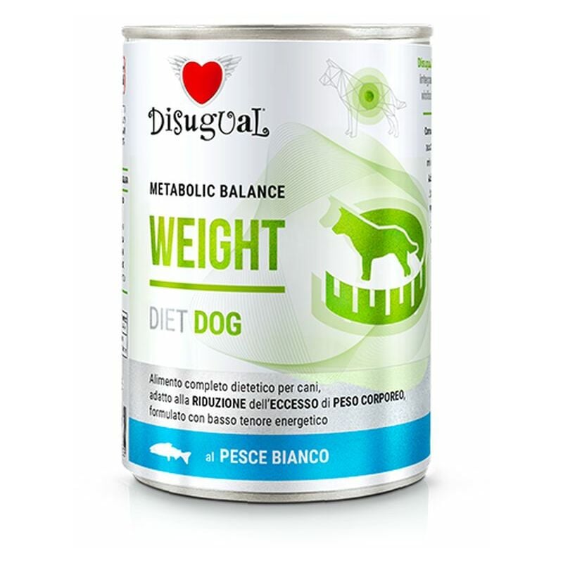 foto del prodotto disugual cane dieta weight 400gr pesce