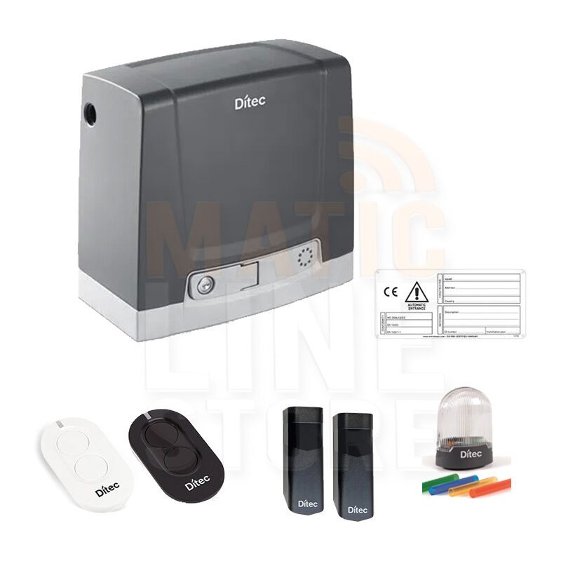 foto del prodotto ditec kit neos 24v 600kg cancello scorrevole dit600neslp