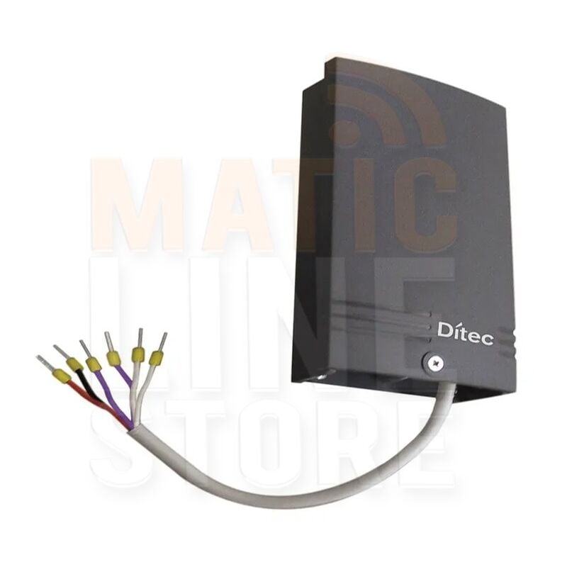 foto del prodotto ditec zenxr2 ricevitore bicanale 12 24v universale in contenitore da esterno completo di modulo di memoria estraibile bixmr2