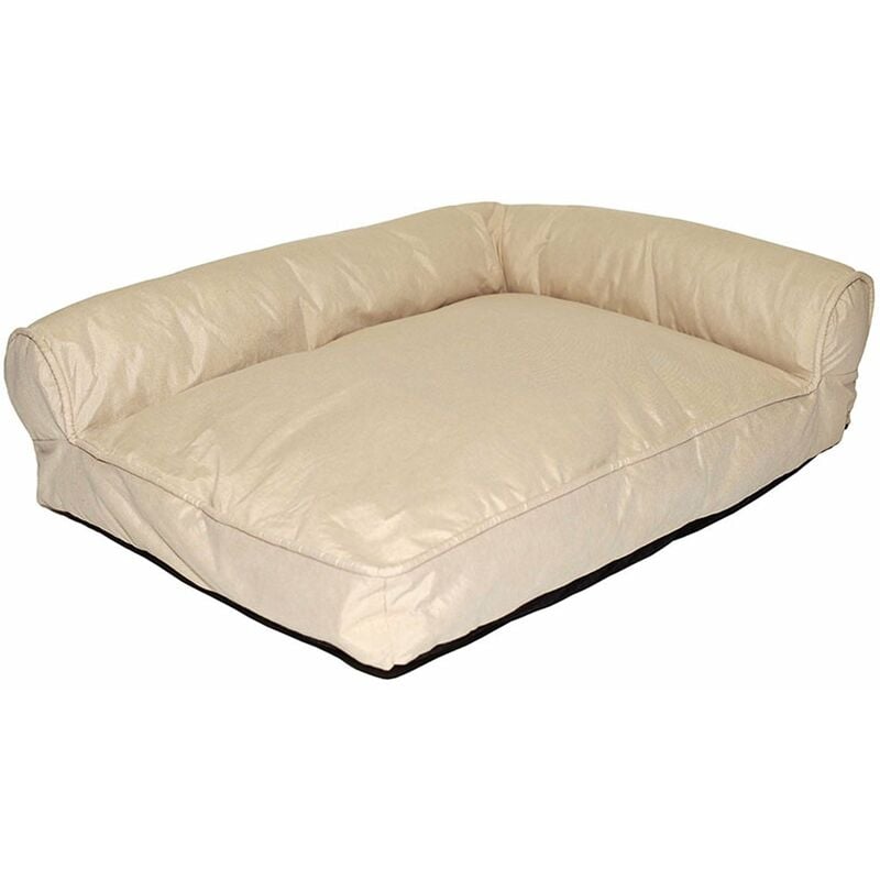 foto del prodotto divanetto imbottito 71x51x20cm per cani e gatti beige