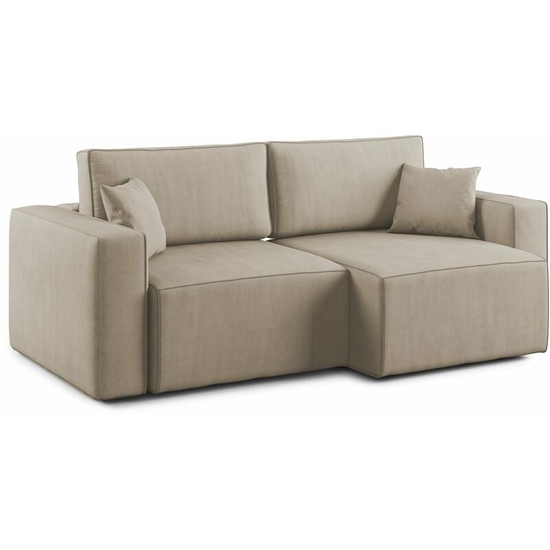 foto del prodotto divani.store morfeo divano in tessuto impermeabile 180 cm beige