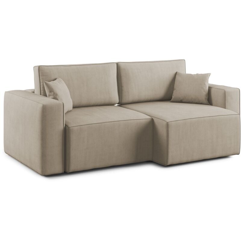 foto del prodotto divani.store morfeo divano in tessuto impermeabile 215 cm beige