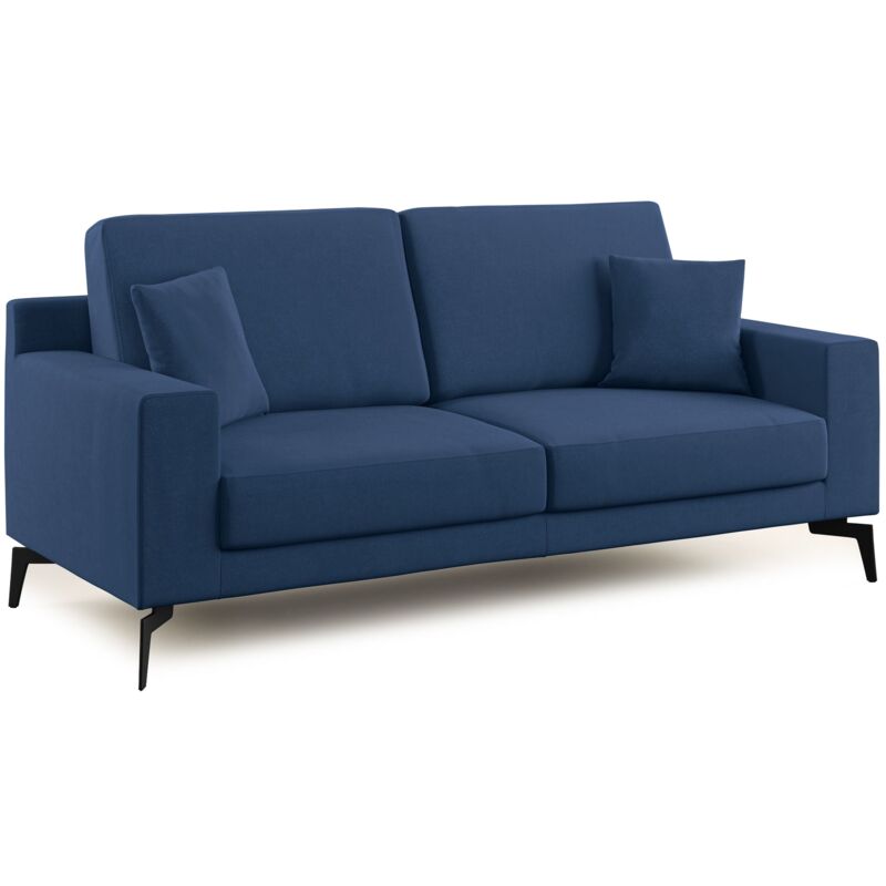 foto del prodotto divani.store prestige divano design moderno t11 146 cm blu