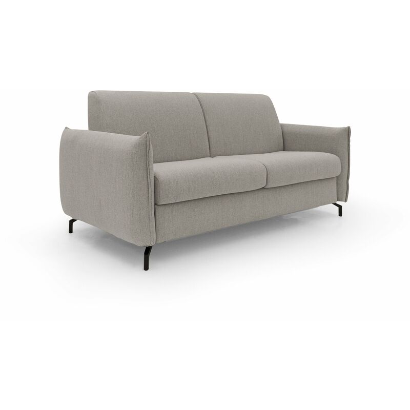foto del prodotto divani.store scarlet divano letto in tessuto misto cotone impermeabile t19 195 cm mat.140x197 beige