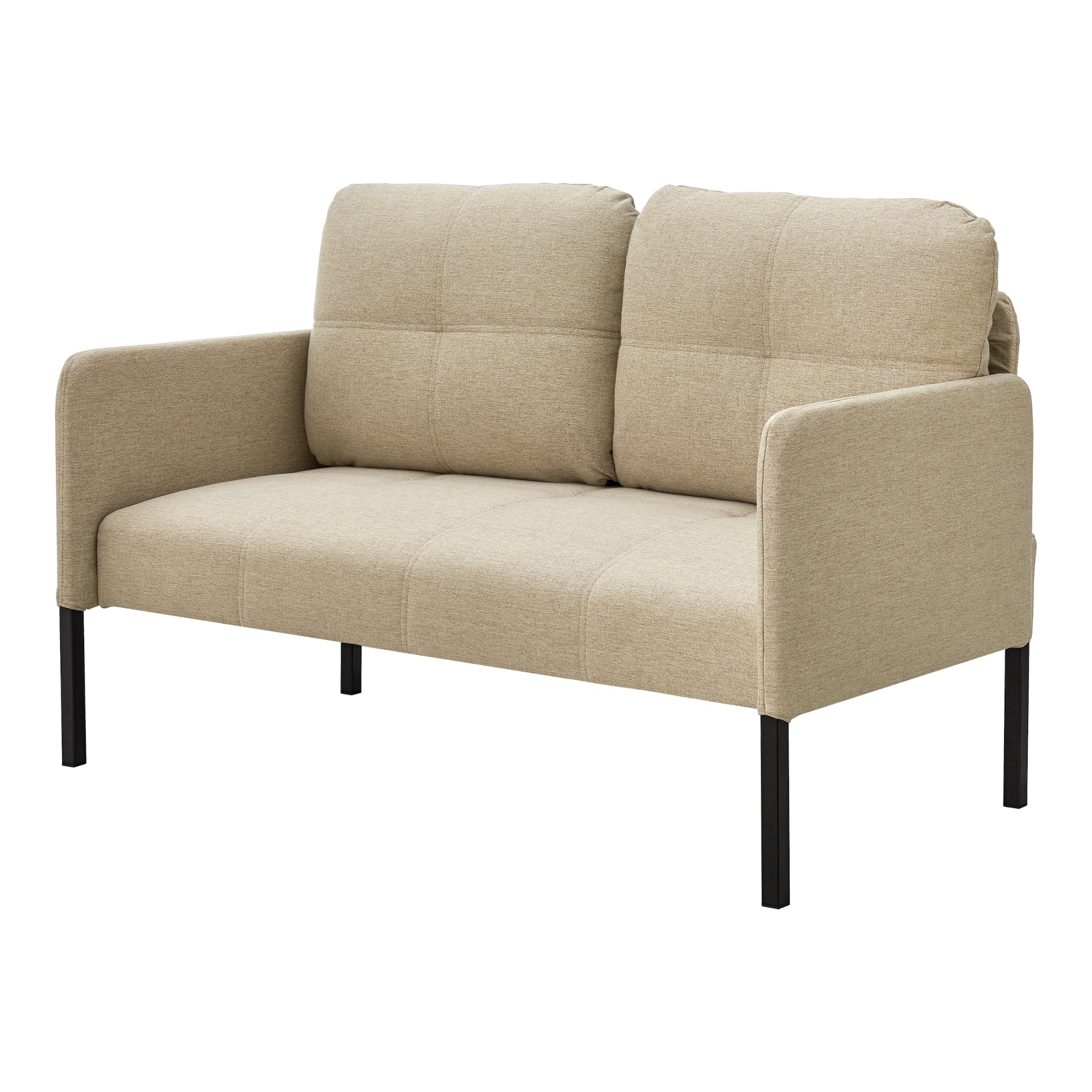 foto del prodotto divano 2 posti 77 x 119 x 69 cm beige 03 0006706