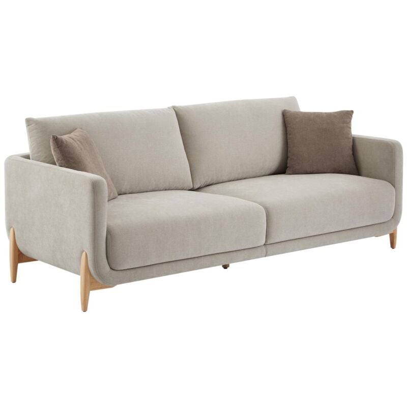 immagine 0 del prodotto divano 3 posti in tessuto beige dormati