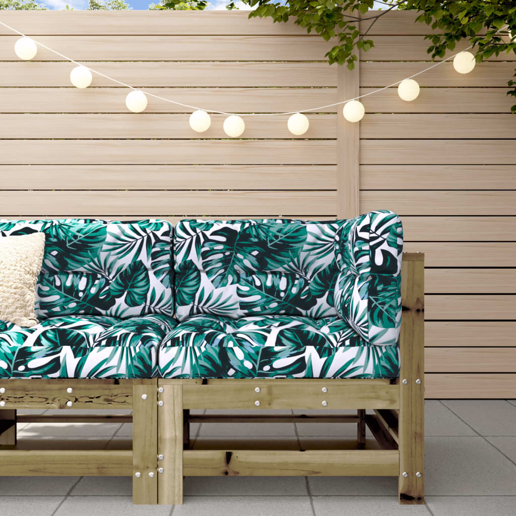 foto del prodotto divano angolare da giardino in legno di pino impregnatocod mxl 108798