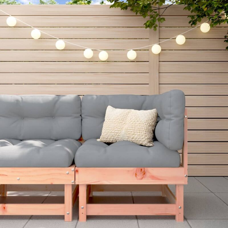 foto del prodotto divano angolare da giardino in legno massello di douglas vidaxl
