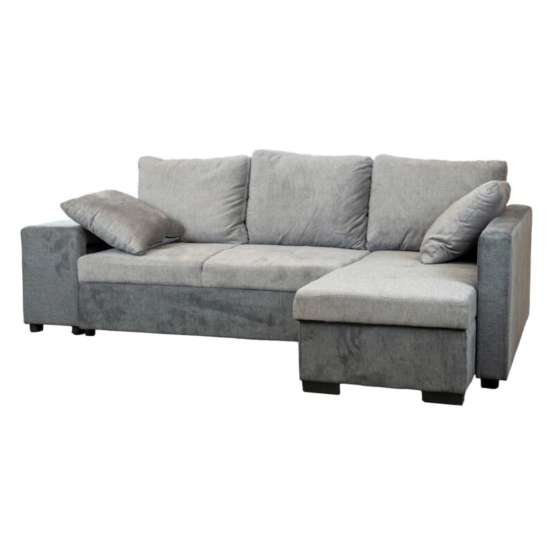 foto del prodotto divano angolare jessy con contenitore pouf e penisola destra 247x155x94 cm