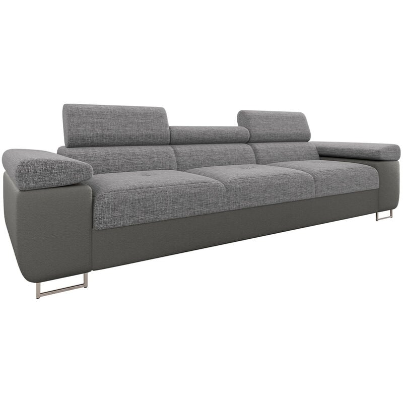 foto del prodotto divano comfivo eliferu 104, soft 029 lux 05, senza, 263x102x70cm, eco pelle arazzo, gambe metallo