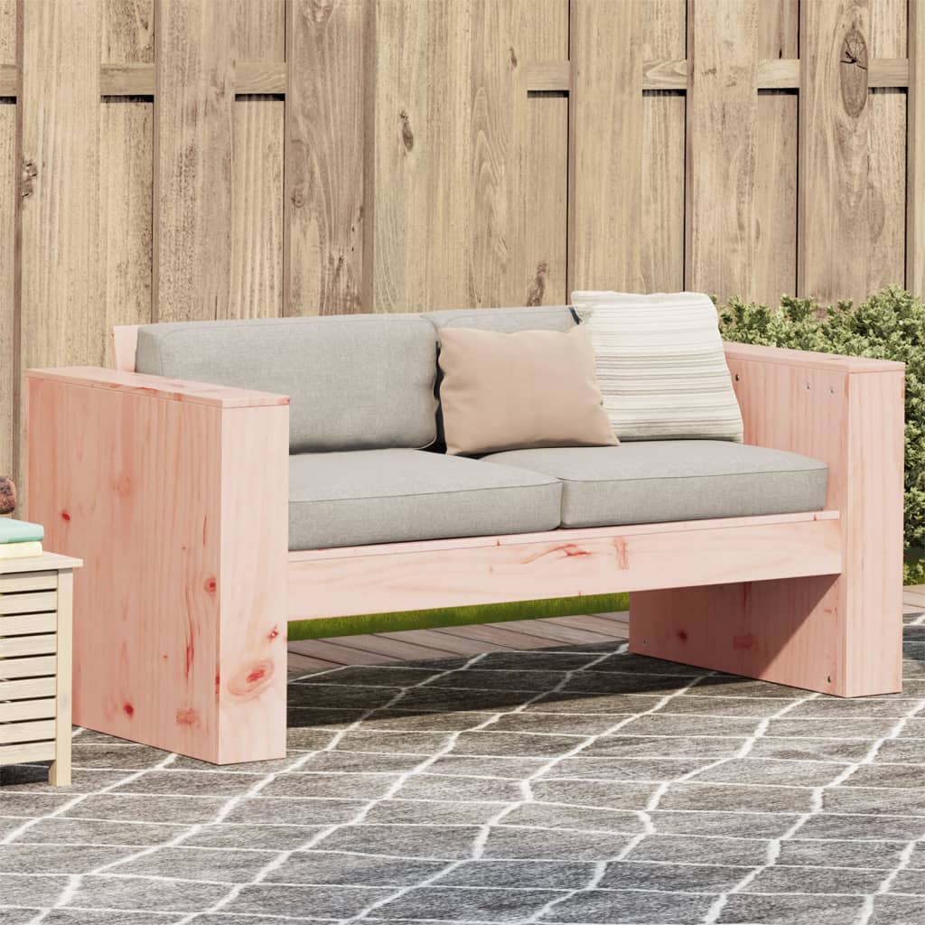 foto del prodotto divano da giardino 2 posti 134x60x62 cm legno massello douglascod mxl 113448