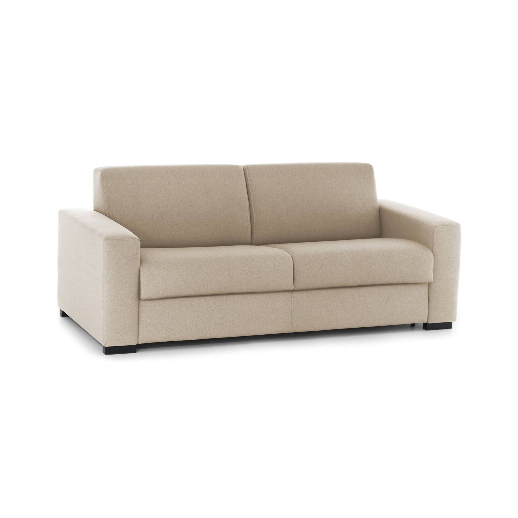 foto del prodotto divano fisso azzurrite, divano a 2 posti, 100 made in italy, sof soggiorno in tessuto imbottito, con braccioli standard, cm 180x95h90, beige