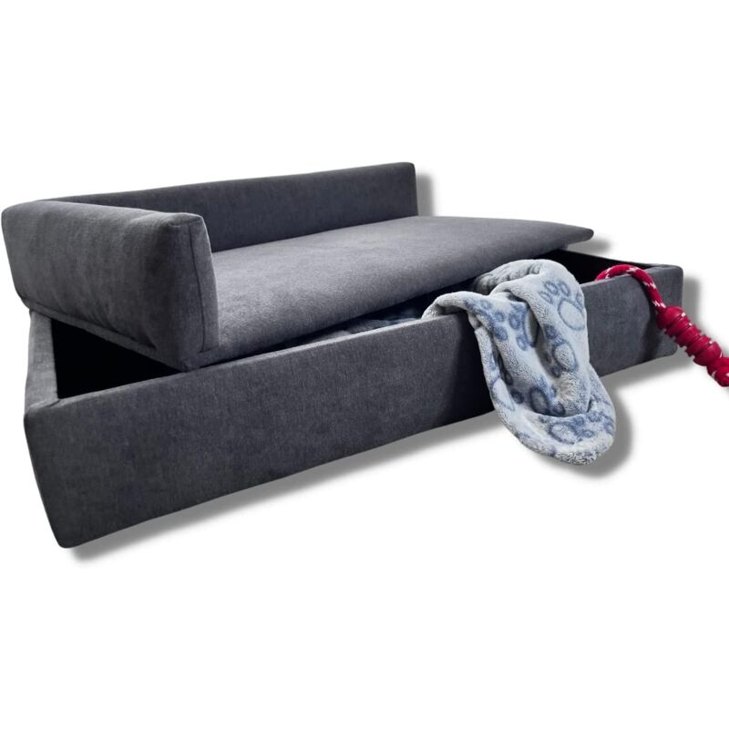foto del prodotto divano letto duque , 71x42x24cm, per cani di piccola e media taglia divano letto per animali domestici, cani o gatti, tessuto speciale resistente,