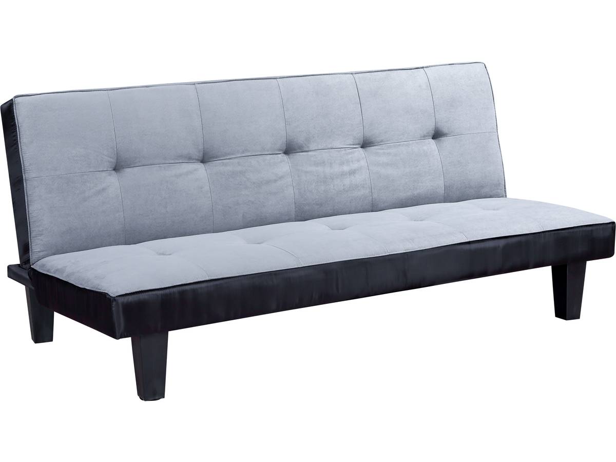 foto del prodotto divano letto john 179 x 91 x 79 cm 3 posti grigio