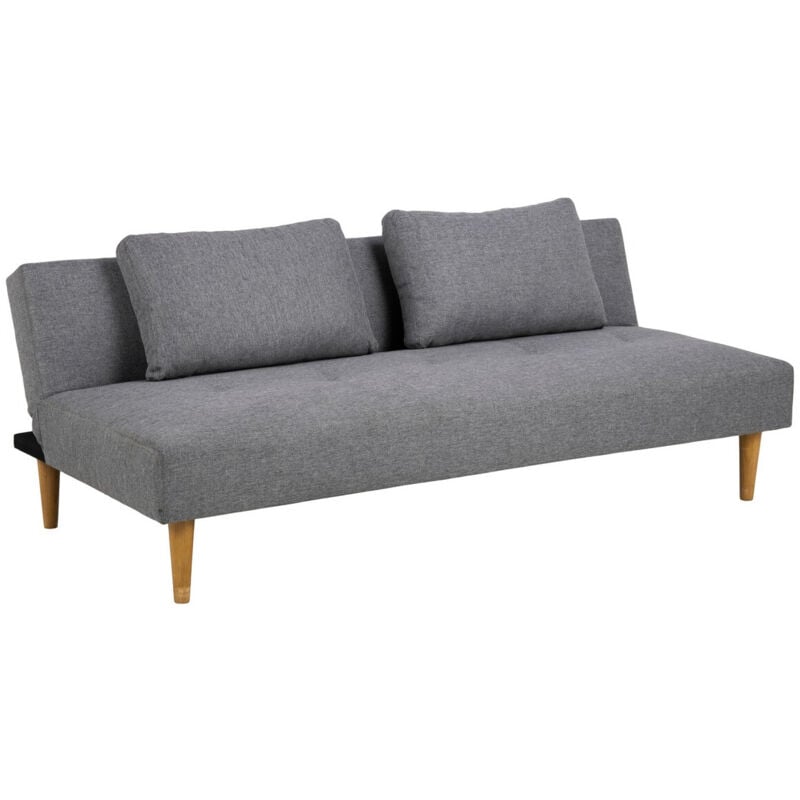 foto del prodotto divano letto norsica 371, grigio chiaro, senza, 0, 74x180x86cm