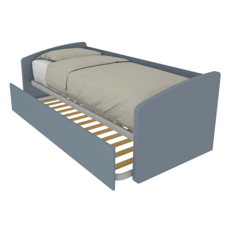 foto del prodotto divano letto singolo con secondo letto estraibile design funzionale avio marina