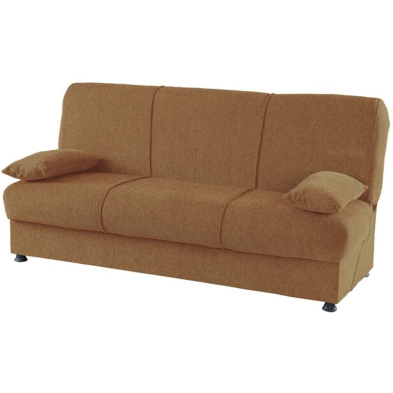 foto del prodotto divano pronto letto cosy 3p bacos mattone