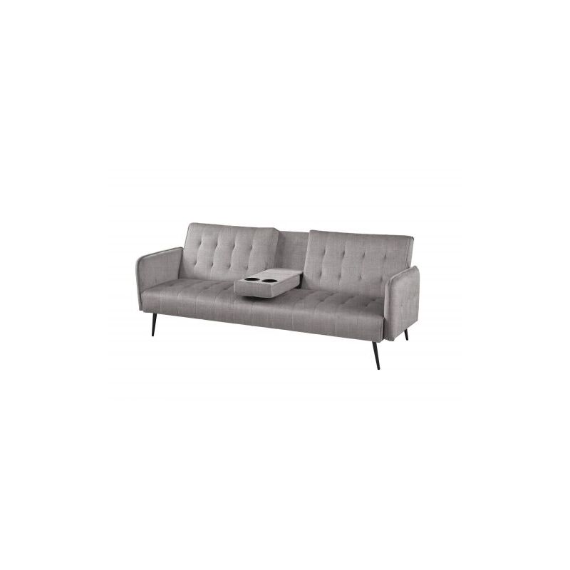 foto del prodotto divano prontoletto modern 3 posti grigio chiaro