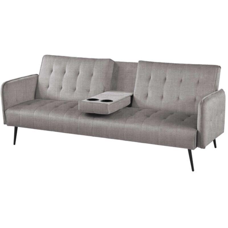 foto del prodotto divano prontoletto modern 3 posti grigio chiaro