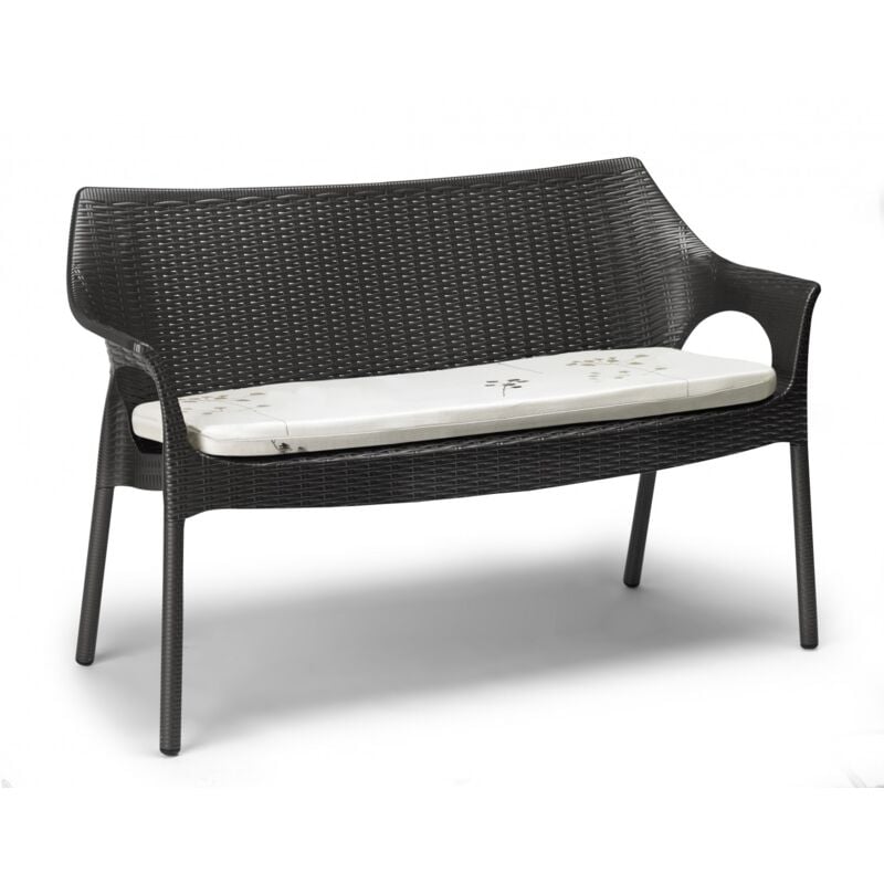 foto del prodotto divano sofa modello olimpo con cuscino antracite acite