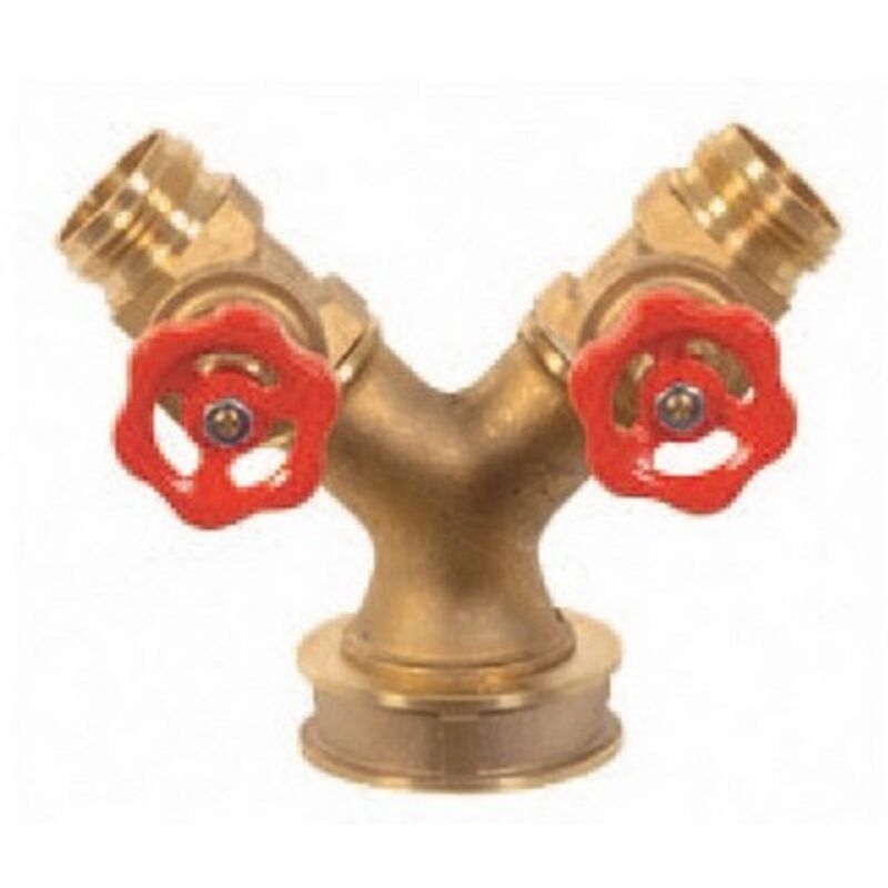 foto del prodotto divisore a due vie con saracinesca -