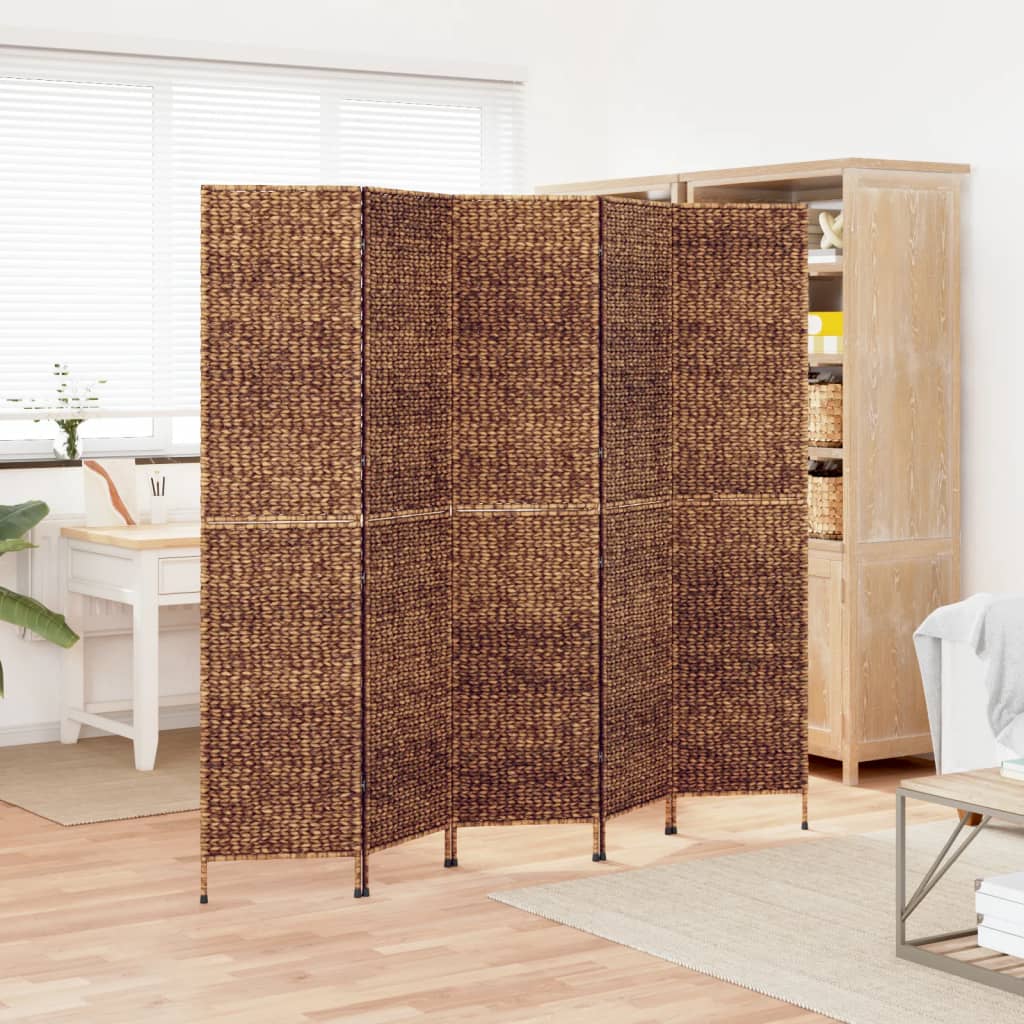 foto del prodotto divisorio ambienti 5pannelli marrone 205x180cm giacinto d 39 acquacod mxl 96795
