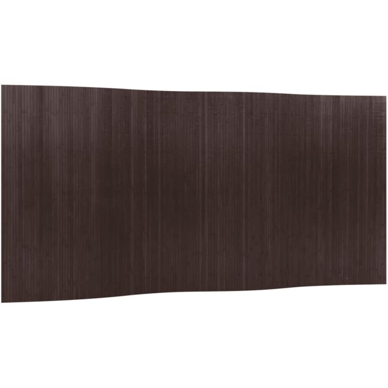 foto del prodotto divisorio ambienti marrone scuro 165x400 cm in bamb