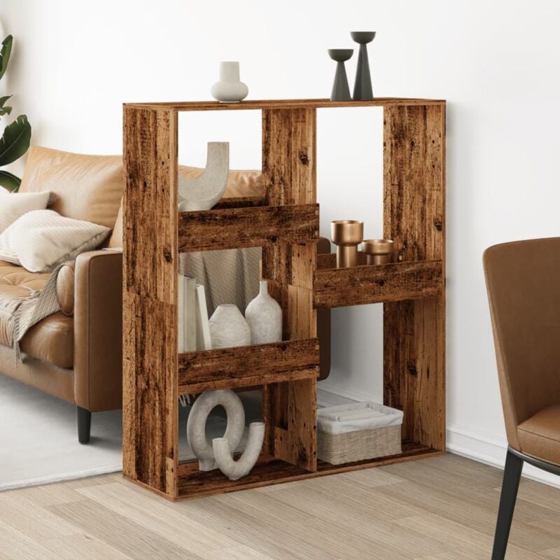 foto del prodotto divisorio legno antico 100x33x115 cm in truciolato vidaxl
