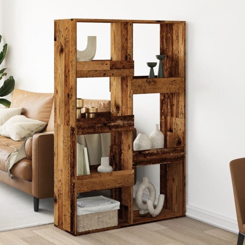 foto del prodotto divisorio legno antico 100x33x155,5 cm in truciolato vidaxl