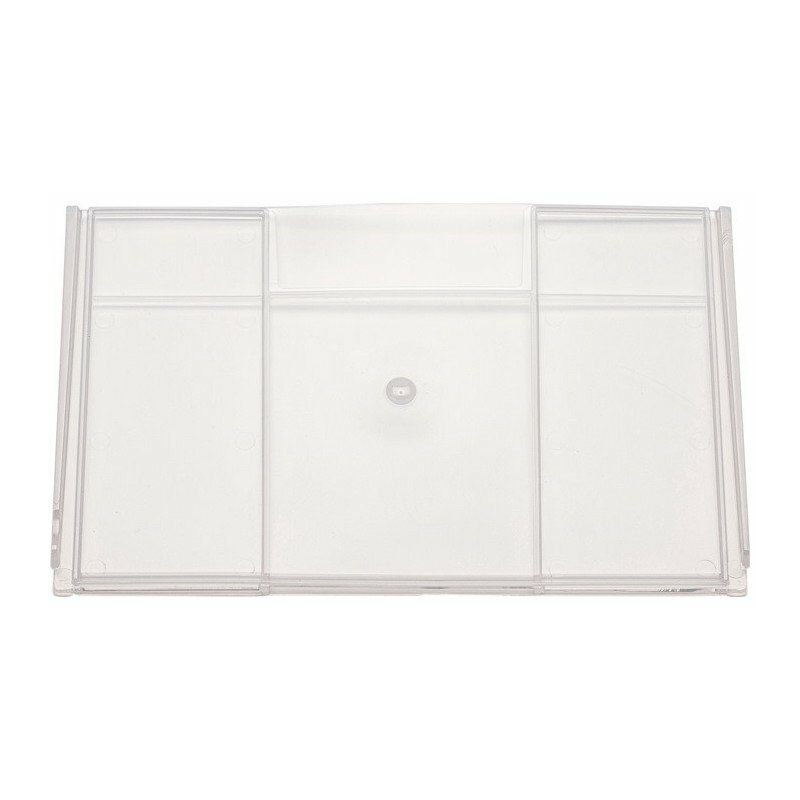 foto del prodotto divisorio per mensola pattumiera l.230mm h.132mm polipropilene trasparente chiuso 1 bt 25 st