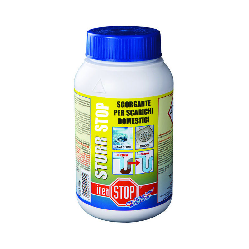 foto del prodotto dixi disgorgante disotturante chimico concentrato sturr stop ml.750 in flacone