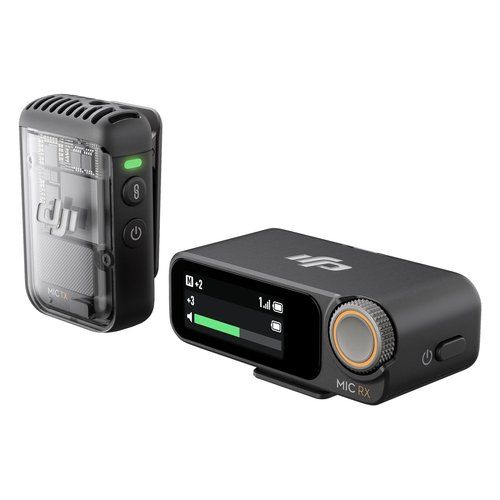 foto del prodotto dji mic 2 1tx 1rx ce