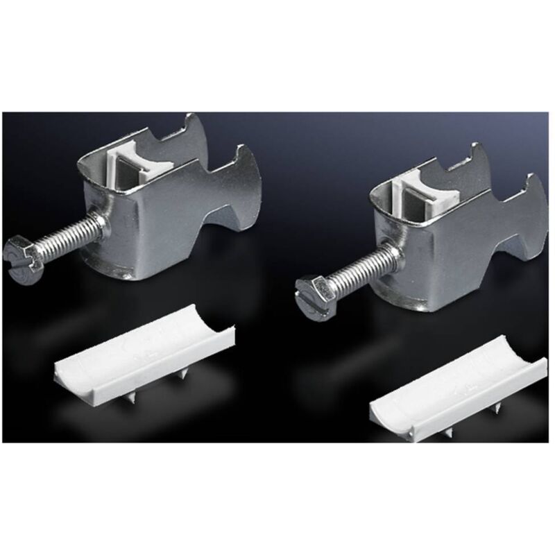 foto del prodotto dk 7097.220 fascetta reggicavi lamiera d'acciaio 25 pz. - rittal
