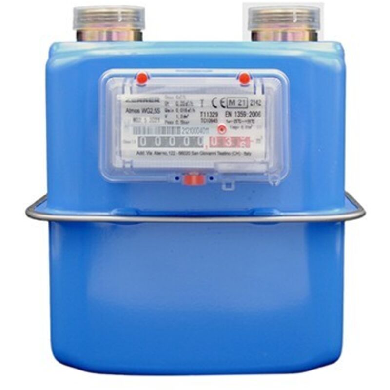 foto del prodotto dk - contatore per gas gpl metano volumetrico a parete g4 int. 110