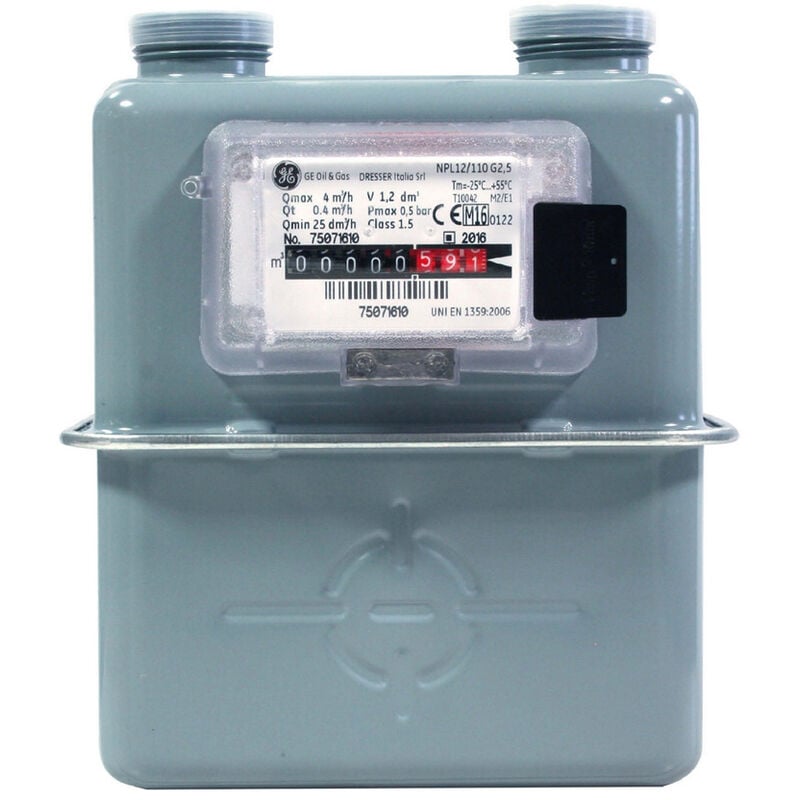 foto del prodotto dk contatore volumetrico a parete per gas gpl metano