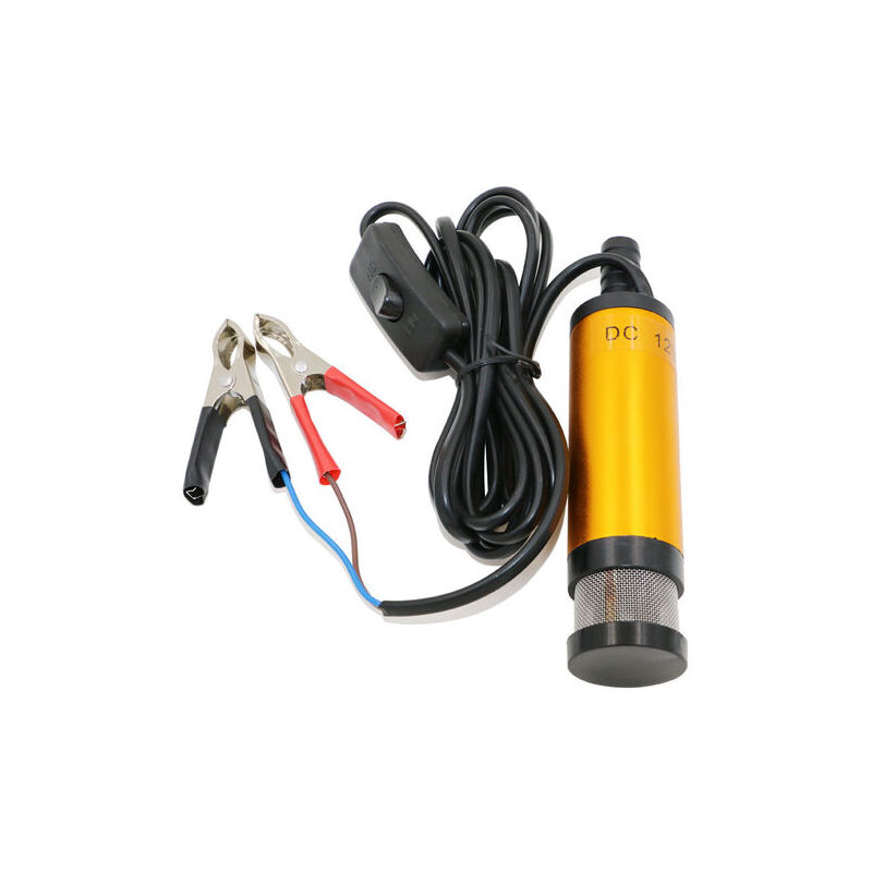 foto del prodotto dk pompa sommergibile 12v per il pompaggio di acqua diesel pompa di trasferimento carburante diesel olio acqua da 38 mm