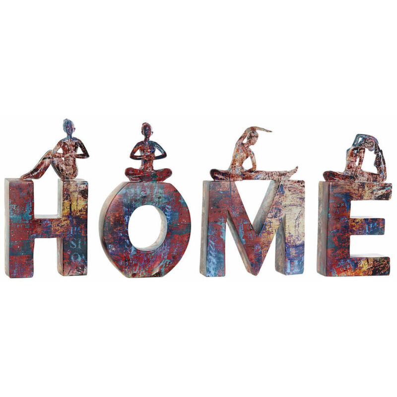 foto del prodotto dkd home decor statua decorativa in resina 11,5 x 4,5 x 23 cm 4 pezzi 