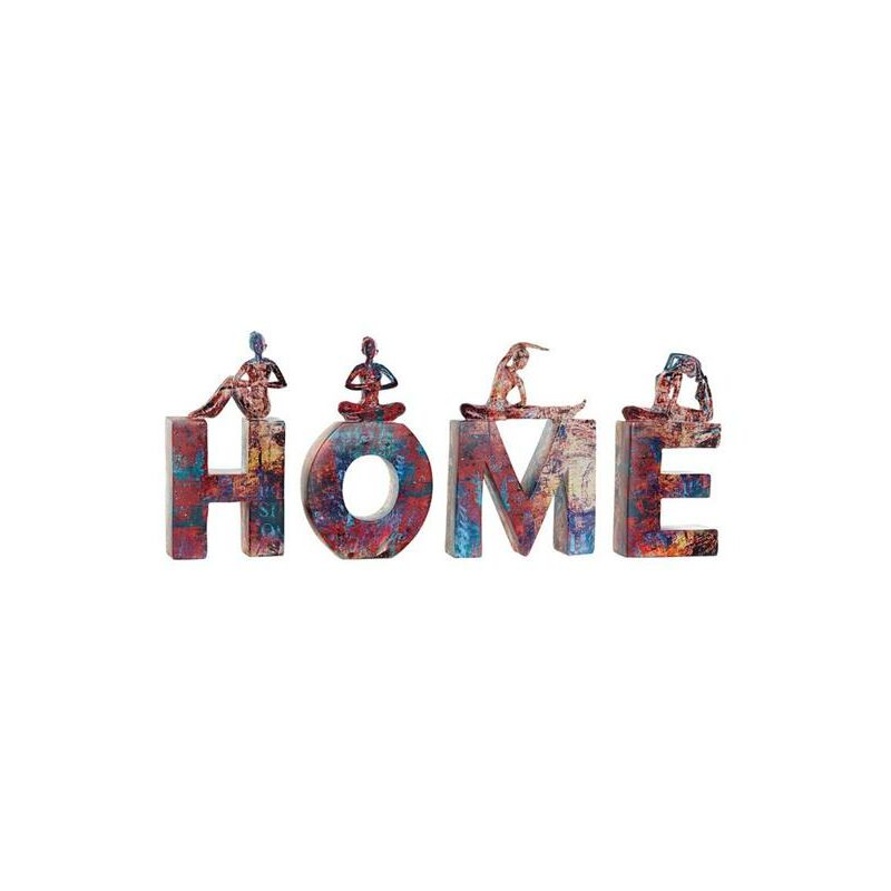foto del prodotto dkd home decor statua decorativa resina 11.5 x 4.5 x 23 cm 4 pcs 