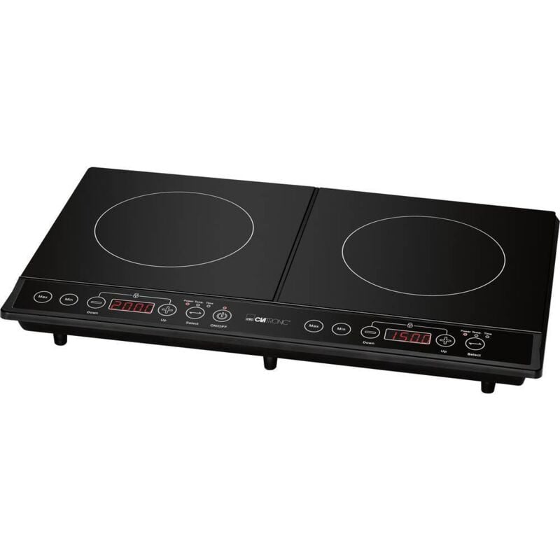 foto del prodotto dki 3609 263703 piastra a induzione con riconoscimento della pentola clatronic